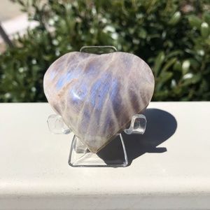 {Sold}Moonstone Heart shaped palm - medium